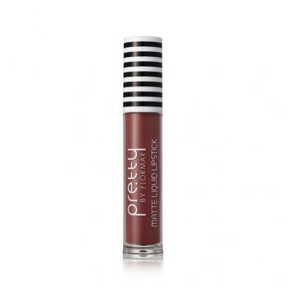 Flormar By Pretty Matte Lıquıd Likit Ruj 07 Dark Rosewood - 2
