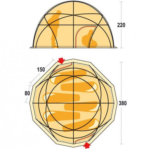 Ferrino Colle Sud Çadır - 6