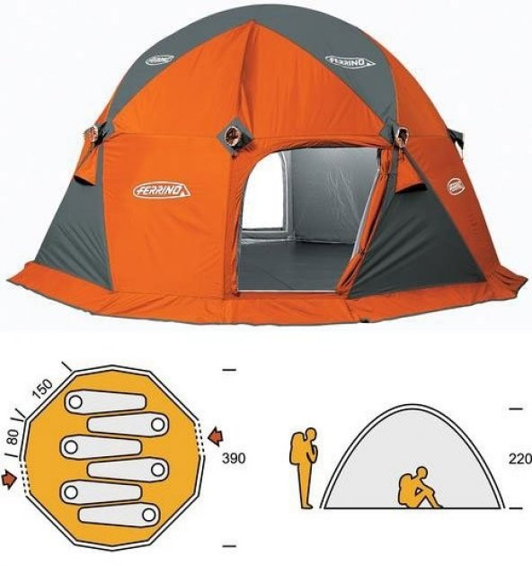 Ferrino Colle Sud Çadır - 9