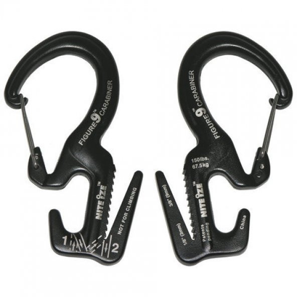 Nite-ize Figure 9 Carabiner Large Black With - 6