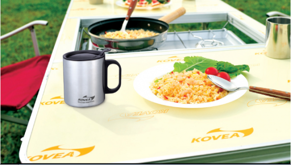 Kovea Paslanmaz Çelik Kapaklı Kupa 220 ml. - 6