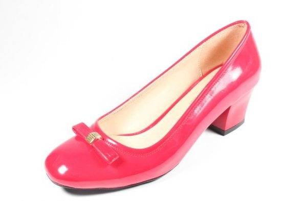 Capriss St11-11-467 Kırmızı Rugan Topuklu Ayakkabı