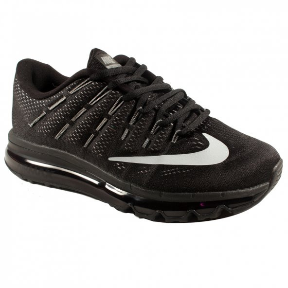 Nike Air Max 2016 Siyah Beyaz Erkek Koşu Ayakkabısı