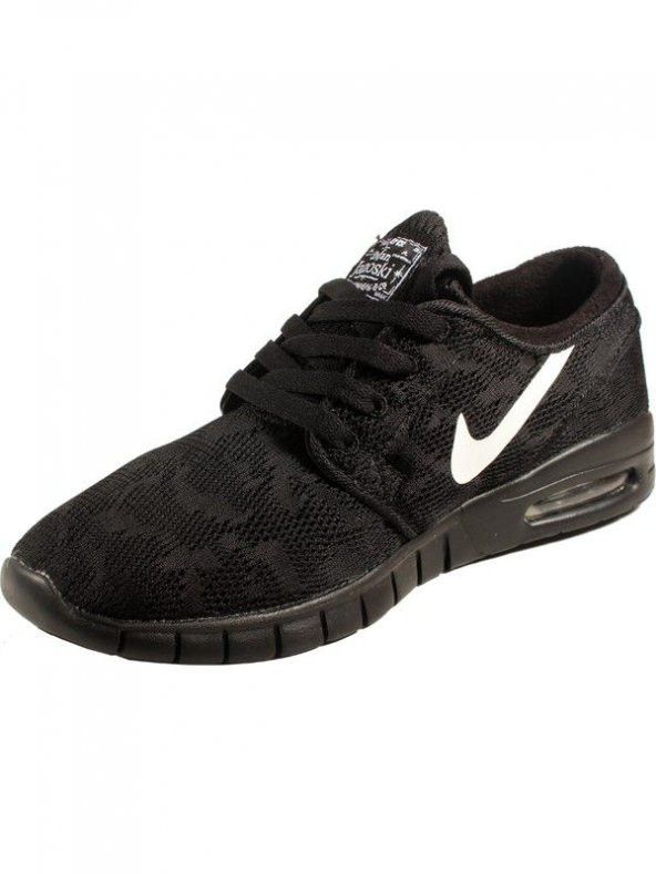 Nike Stefan Janoski Max Siyah Erkek Kaykay Ayakkabı - 3