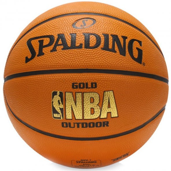 Spalding Nba_Gold Outdoor (73-299)  Basketbol Topu TOPBSKSPA154