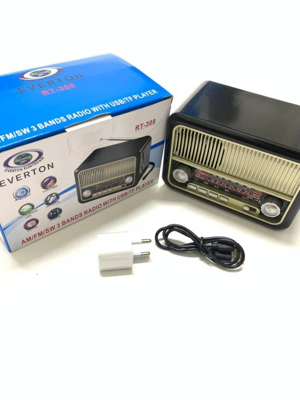 Everton RT-308 Bluetooth, USB/SD/FM/AUX Müzik Kutusu - 2