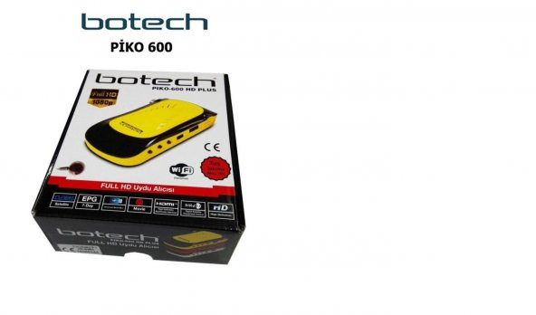 Botech PİKO-600 Full HD Mini Uydu Alıcısı