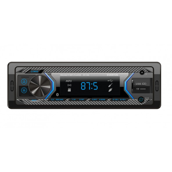 Everton RT-105 ÇİFT USB'li USB-SD-FM-AUX- Bluetooth Oto Teyp 4x50 Watt