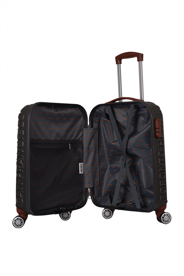 Ççs 05167 Antrasit Orta Boy Abs Valiz - 3