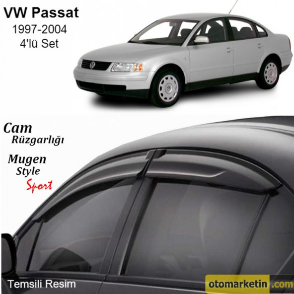 Volkswagen Passat Mugen Cam Rüzgarlığı 1997-2004