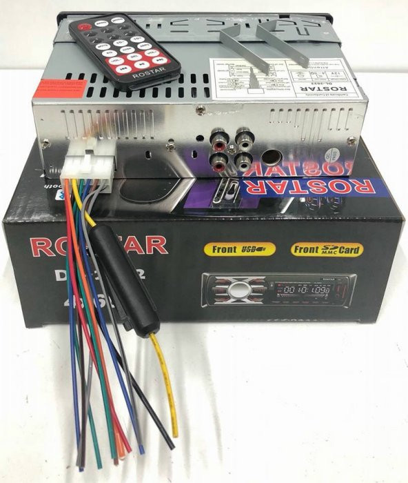 DL-2022-4 Rostar Bluetooth, usb, sd, fm, aux, 4x60W, oto teyp - 2