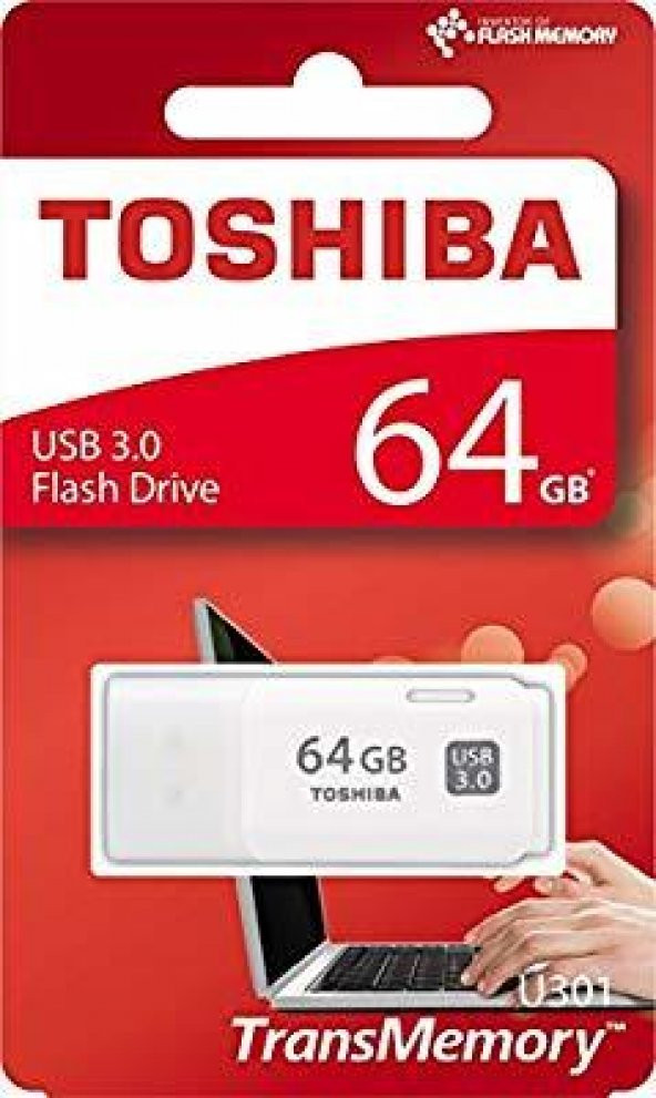 TOSHIBA 64 GB HAYABUSA THN-U301W0640E4 USB 3,0 FLASH BELLEK
