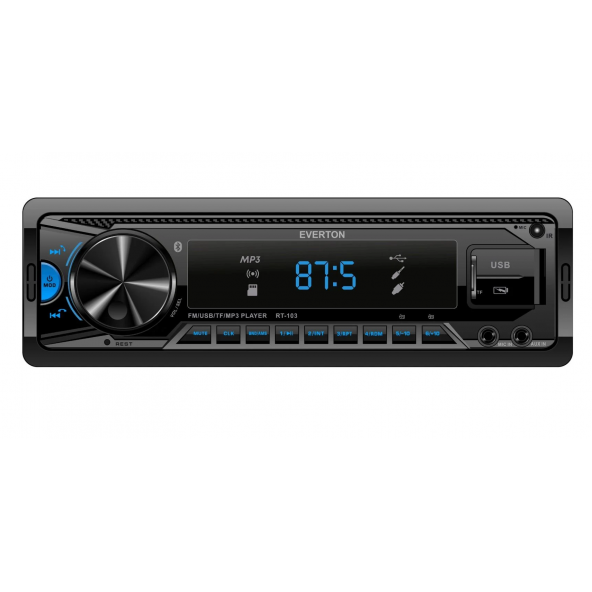 Everton RT-103 ÇİFT USB'li USB-SD-FM-AUX- Bluetooth Oto Teyp 4x50 Watt