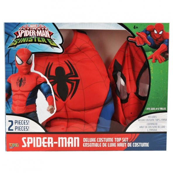 Sunman Spiderman Çocuk Kostüm