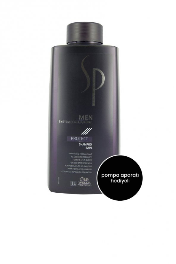 Wella SP Men Maximum Erkek Şampuanı 1000 ml