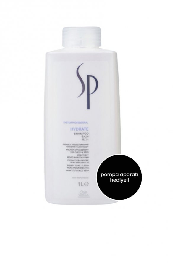 Wella SP Hydrate Kuru Saç Şampuanı 1000 ml