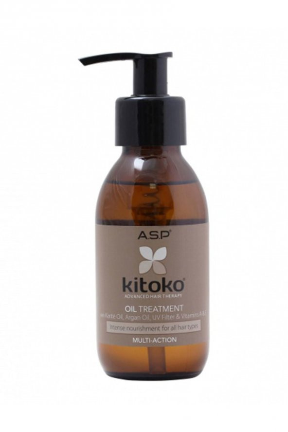 Kitoko Oil Treatment Argan Bakım Yağı 115 ml