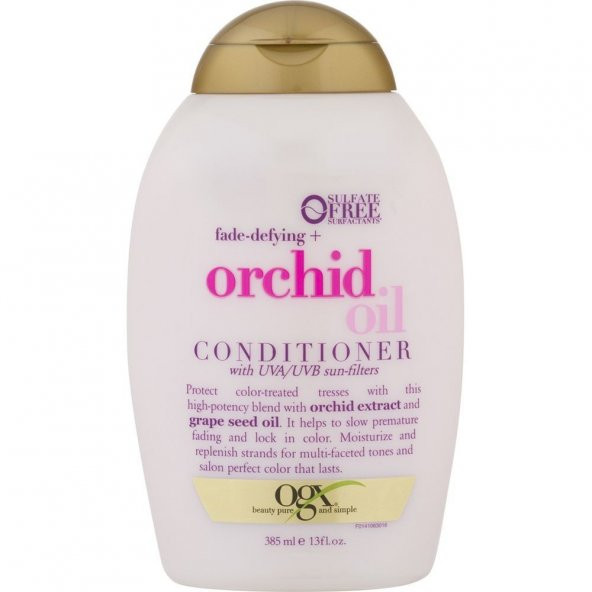 Organix Orchid Oil Conditioner Boyalı Saç Bakım Kremi 385 ml