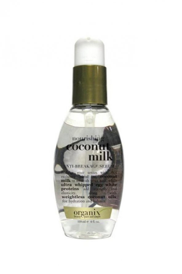 Organix Coconut Milk Anti-breakage Saç Serumu 118 ml