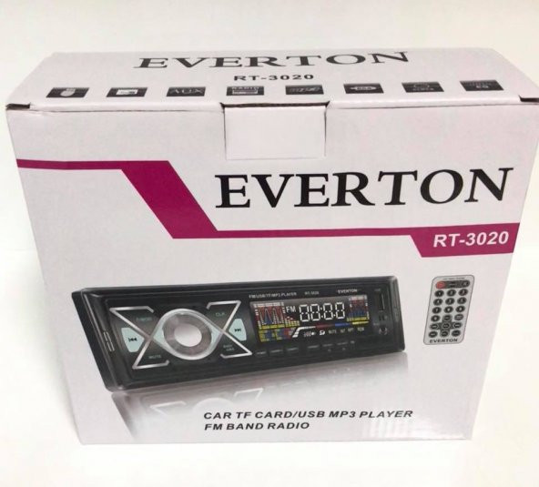 Everton RT-3020 USB-SD-FM Oto Teyp