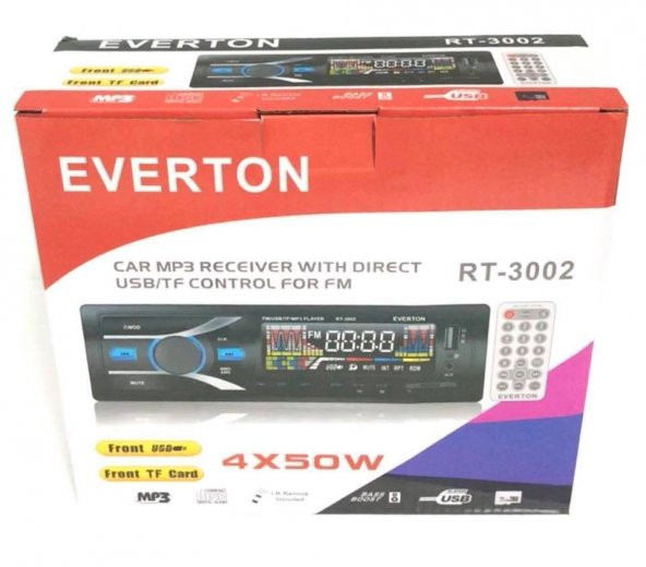 Everton RT-3002 USB-SD-FM Oto Teyp