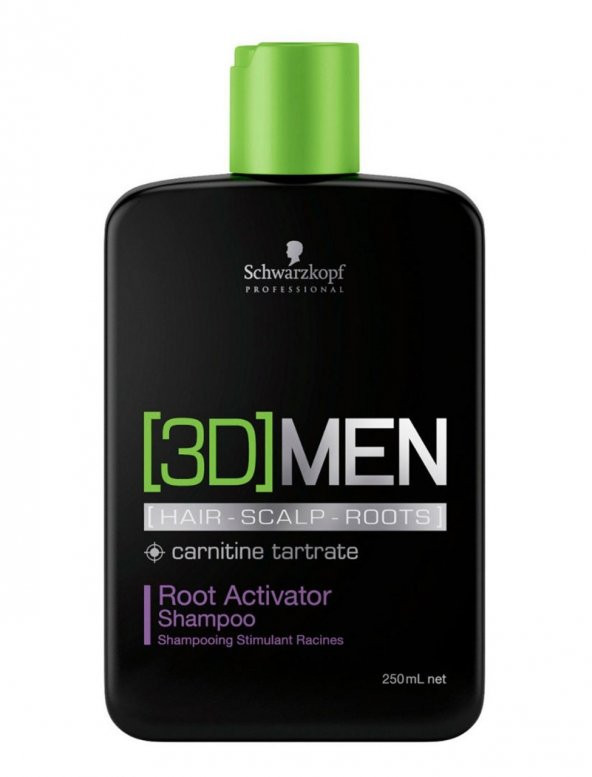Schwarzkopf 3D MENsion Activating Erkek Dökülme Şampuanı 250 ml