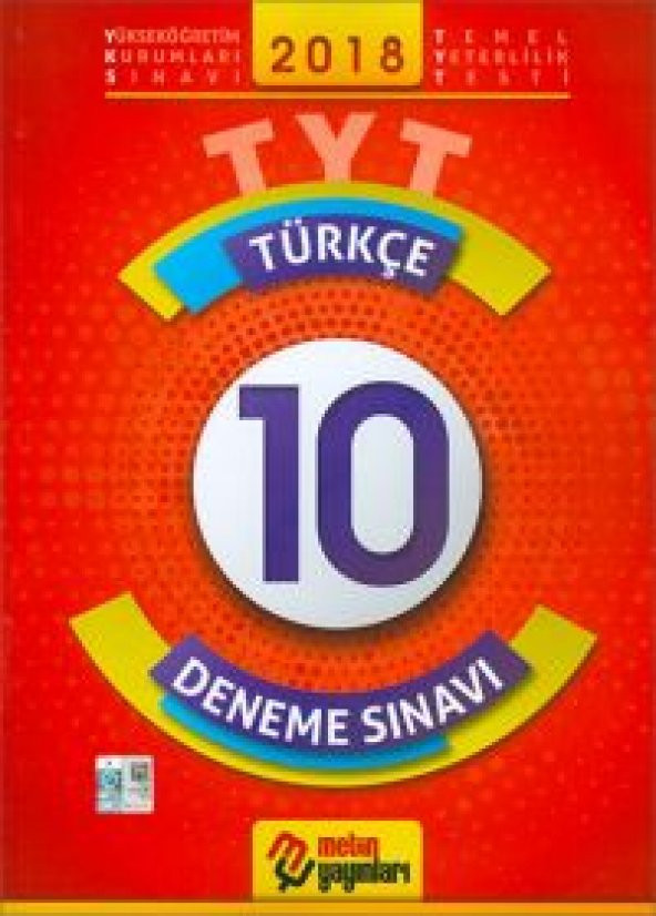 tyt Türkçe 10 Deneme Sınavı Metin Yayınları