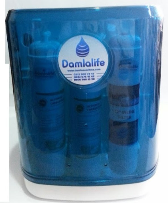 Damlalife Tezgahaltı 5 Aşamalı Pompalı Su Arıtma Cihazı - 4