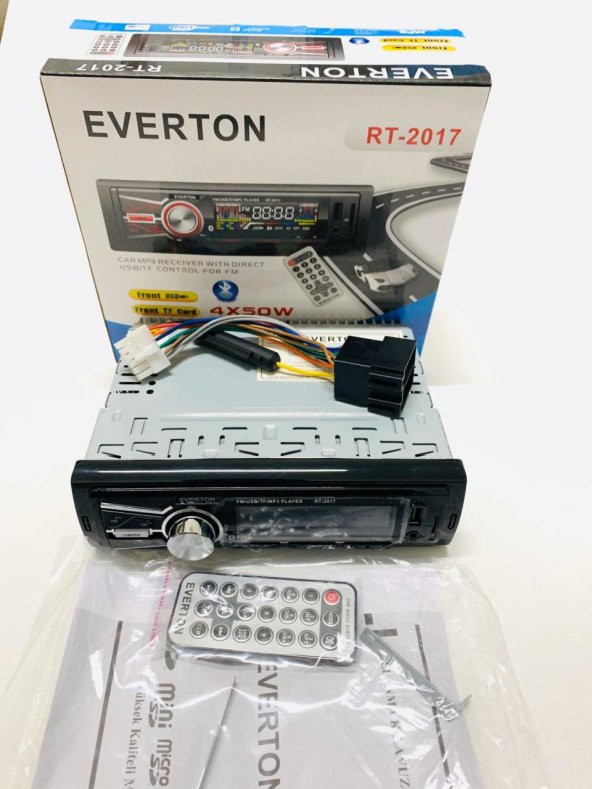 Everton RT-2017 Bluetooth Usb, Sd, Fm , Aux Oto Teyp