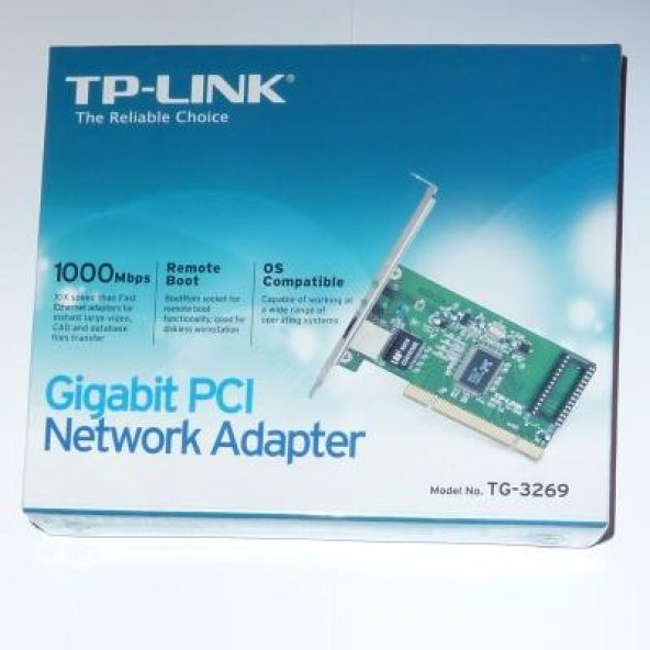 TP-LINK TG-3269 32bit Gigabit PCI Network Card