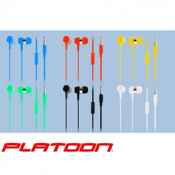 PLATOON PL-2109 MİC. KULAK İÇİ MP3 KULAKLIK
