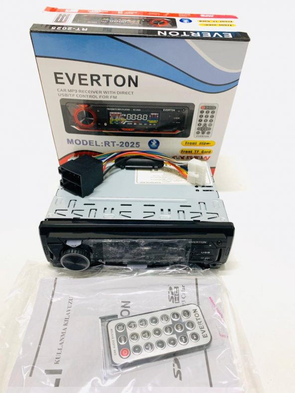 Everton RT-2025 Bluetooth Usb, Sd, Fm , Aux Oto Teyp