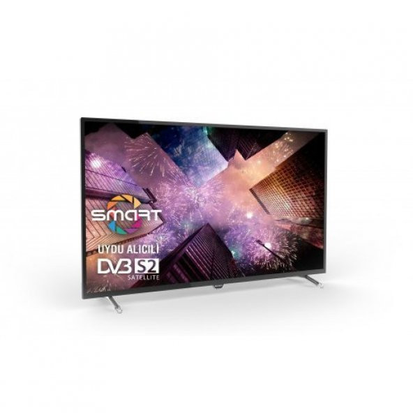 AXEN 43 109 Ekran 200Hz Full HD Smart LED TV Siyah Uydu
