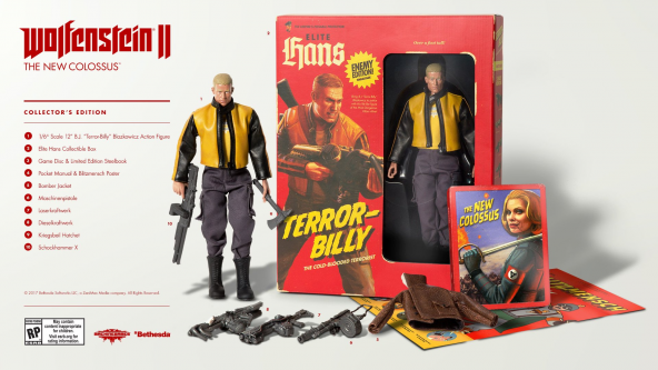 PC WOLFENSTEIN II: THE NEW COLOSSUS COLLECTOR EDT.