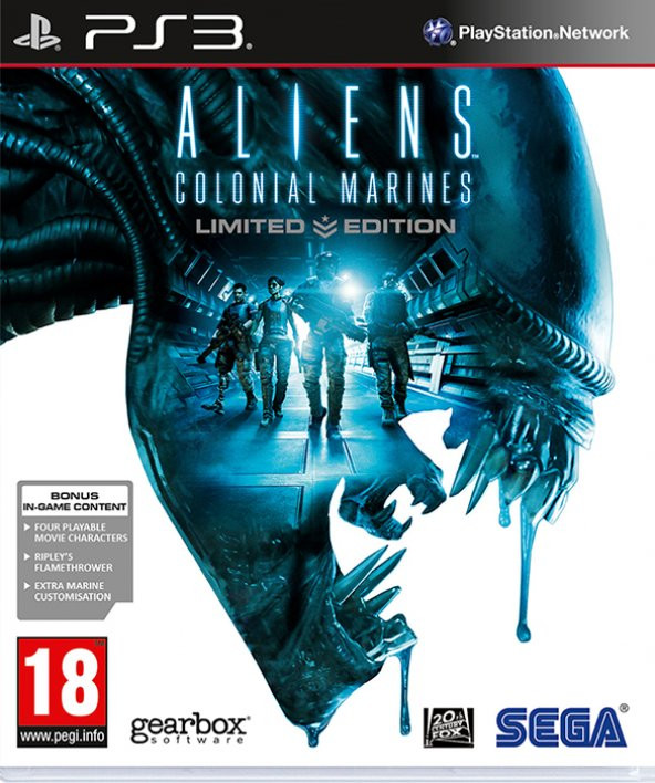 PSX3 ALIENS COLONIAL MARINES