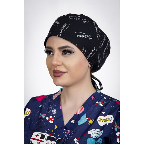 Doktor Hemşire Bonesi Cerrahi Bone Hastane Bonesi