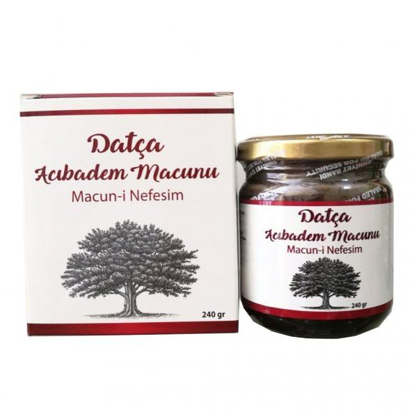 3 Adet Datça Acıbadem Macuni Nefesim 240gr - 3 Adet Çay Hediyeli - 2