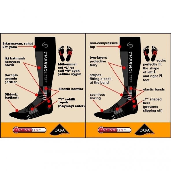 Thermoform Extreme Termal Çorap HZTS 19 - 4