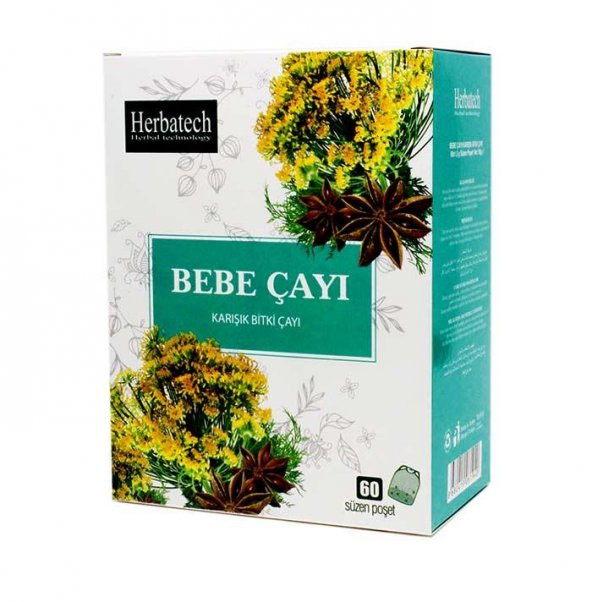 Herbatech Bebek Karışık Bitki Çayı 60 x 1.5gr Süzen Poşet