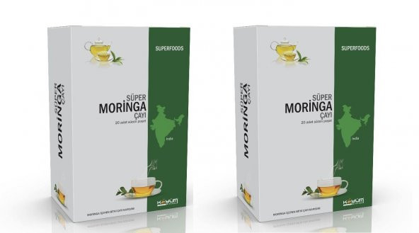 Köyüm Gerçek Süper Moringa Çayı Tea Superfoods 40li Süzen Poşet