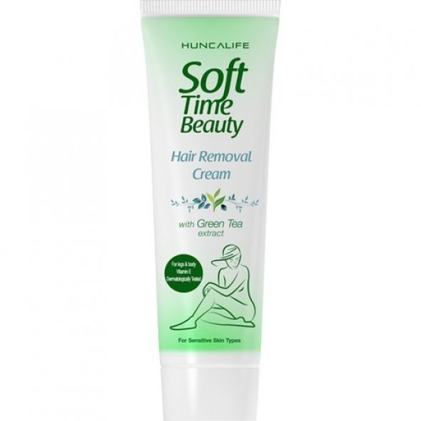 Huncalife Soft Time Beauty Tüy Dökücü Krem - Yeşil Çay Özlü 100ml