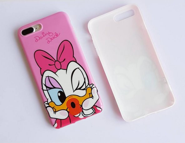 I Phone 7- 8 Pink Minnie Telefon Kılıfı - 2