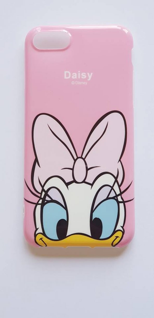 I Phone 7 Plus - 8  Plus Pink Micky Mouse Telefon Kılıfı