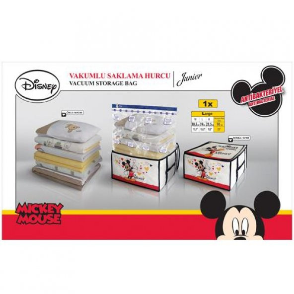 Magic Saver Bag Mickey Mouse Çantalı Hurç (L)