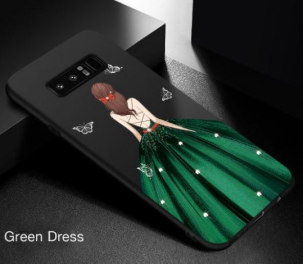 Samsung Note 8  Green Wedding Dress Telefon Kılıfı