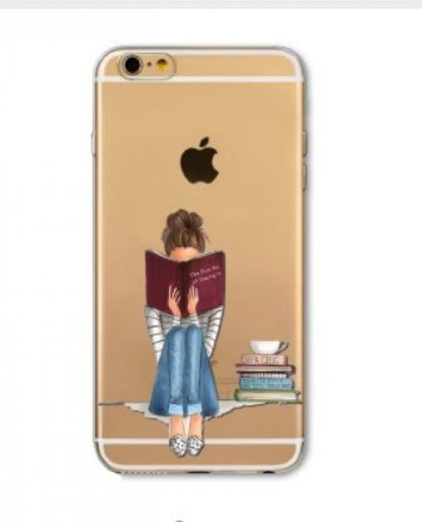 I Phone 6 - 6S  Bookstore Girl Telefon Kılıfı
