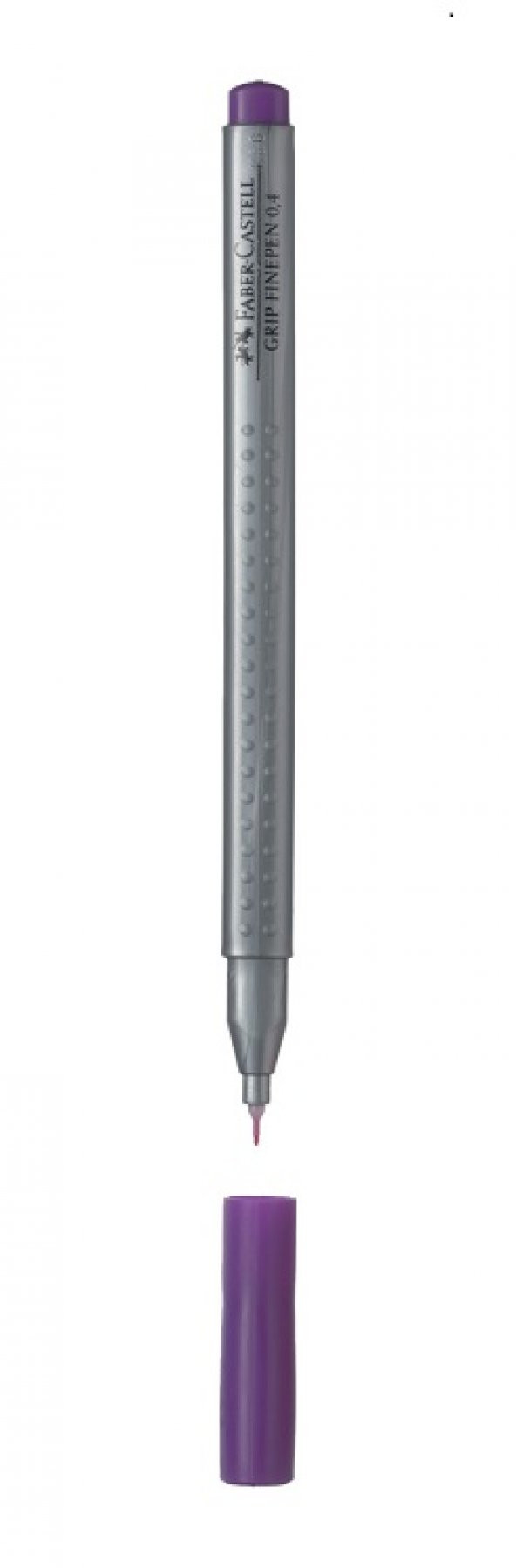Faber Castell Grip Finepen 0.4 mm Mor