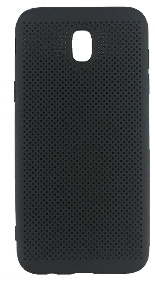 FitCase Samsung Galaxy J3 Pro (J330) Kılıf Point Sert Arka Kapak Siyah