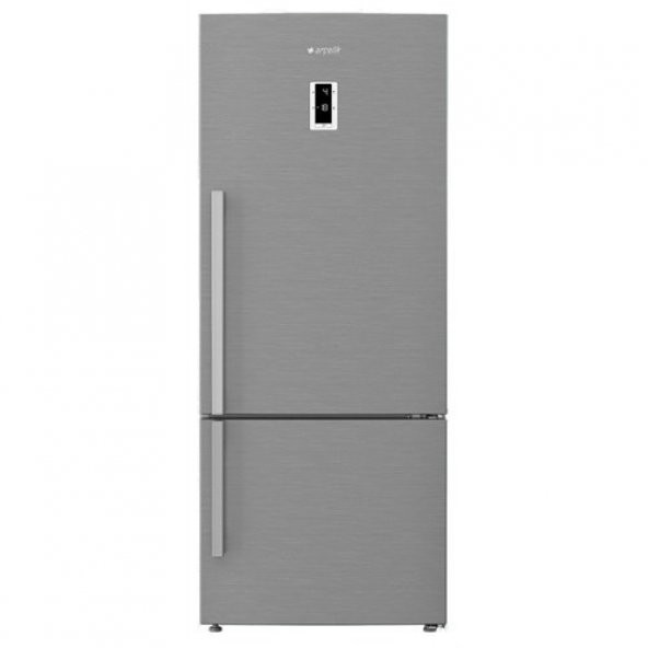 Arçelik 2476 CEİ A++ Enerji 580 Litre İnox Alttan Donduruculu Nofrost Buzdolabı