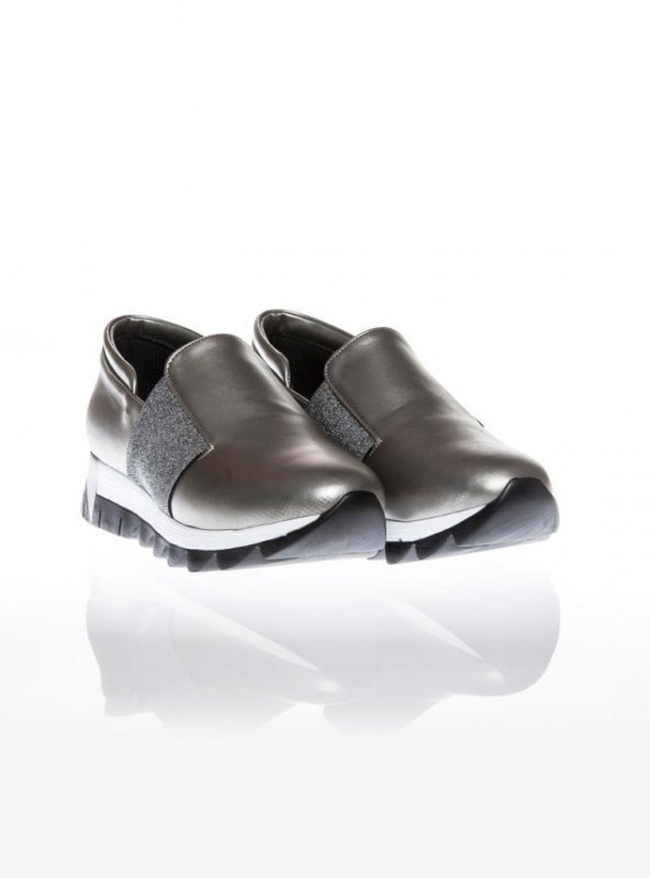 Leon Gümüş Bayan Spor Ayakkabı